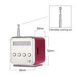 Loa Di Động Có Đài FM Mini Đa Năng USB Loa Máy Tính Hỗ Trợ Thẻ SD/TF Máy Nghe Nhạc Mp3 Cho TV Điện Thoại