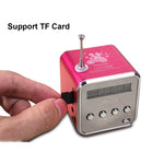 Loa Di Động Có Đài FM Mini Đa Năng USB Loa Máy Tính Hỗ Trợ Thẻ SD/TF Máy Nghe Nhạc Mp3 Cho TV Điện Thoại
