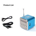Loa Di Động Có Đài FM Mini Đa Năng USB Loa Máy Tính Hỗ Trợ Thẻ SD/TF Máy Nghe Nhạc Mp3 Cho TV Điện Thoại