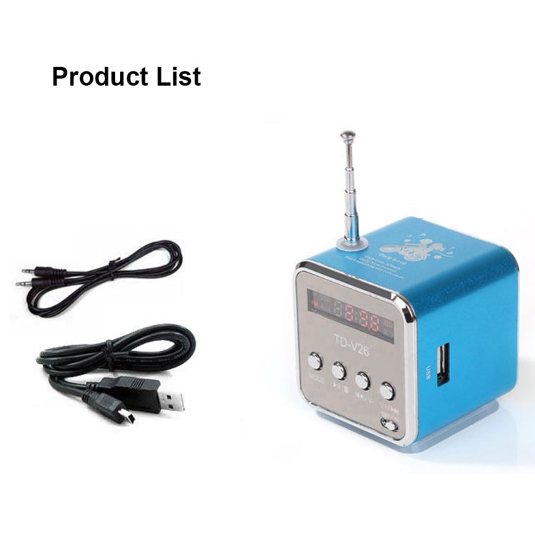 Loa Di Động Có Đài FM Mini Đa Năng USB Loa Máy Tính Hỗ Trợ Thẻ SD/TF Máy Nghe Nhạc Mp3 Cho TV Điện Thoại
