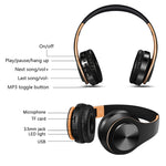 Tai nghe Bluetooth không dây Tourya B7 gập được, tai nghe điều chỉnh có micro, B7 (Đen Đỏ), B7 (Đen Xanh)