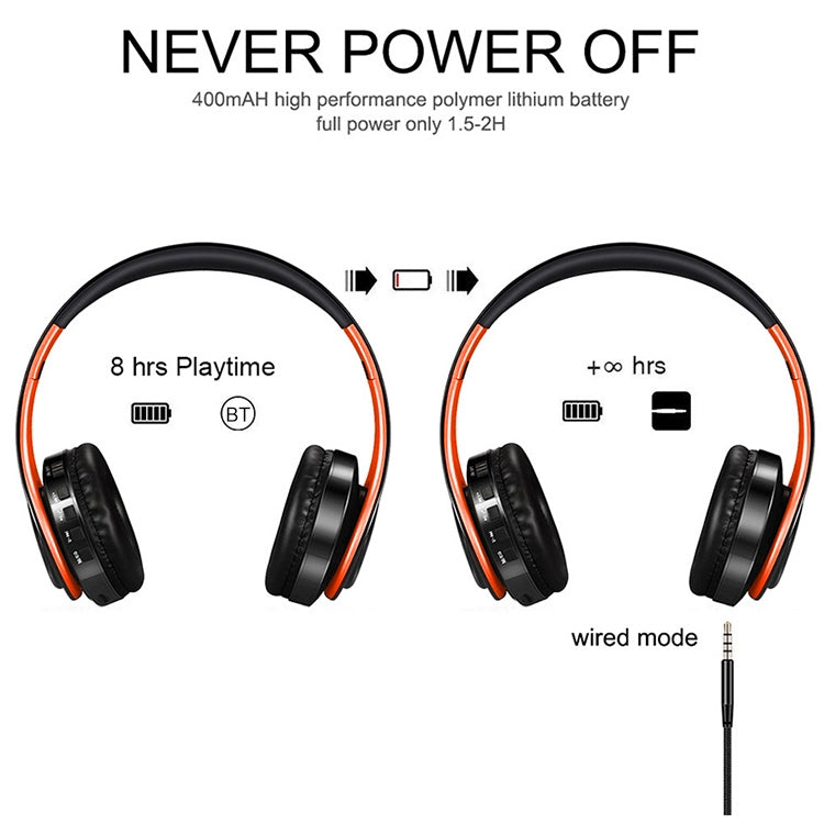 Tai nghe Bluetooth không dây Tourya B7 gập được, tai nghe điều chỉnh có micro, B7 (Đen Đỏ), B7 (Đen Xanh)