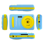 Máy ảnh kỹ thuật số mini LSR 2.4 inch 16MP 720P cho trẻ em, đồ chơi đa chức năng hoạt hình dễ thương, quà sinh nhật cho trẻ em