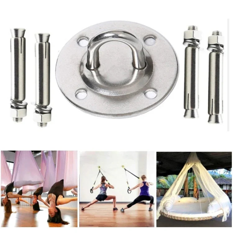Giá đỡ móc treo tường/trần, móc treo ghế võng yoga, giá treo móc