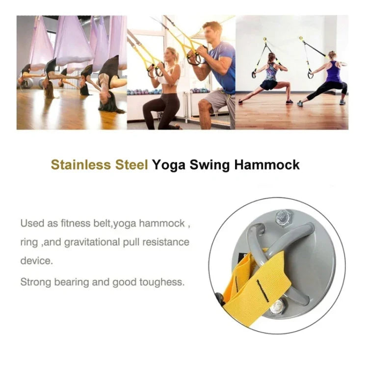 Giá đỡ móc treo tường/trần, móc treo ghế võng yoga, giá treo móc