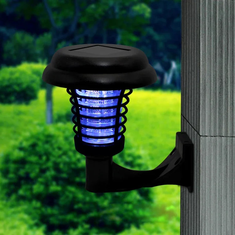 Đèn diệt muỗi côn trùng UV năng lượng mặt trời LED ngoài trời cho vườn, sân cỏ, cảnh quan