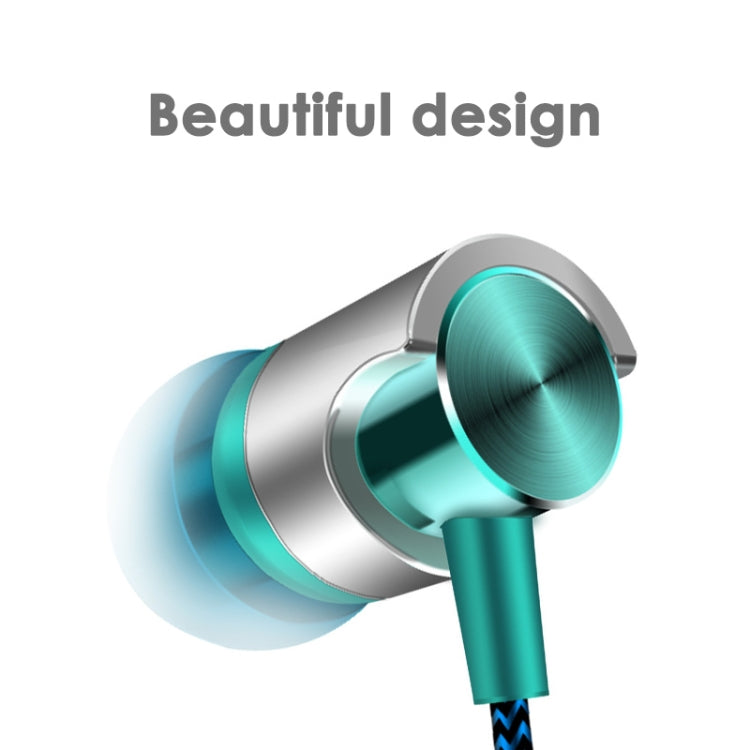 Tai nghe có dây kim loại âm thanh Super Bass nhét tai thể thao có mic cho Xiaomi Samsung Huawei