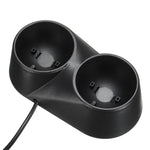 Đế sạc tay cầm VR với 2 cổng USB, trạm sạc cho PS4 PSVR Move