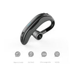 Tai nghe Bluetooth không dây đeo tai có mic cho xe hơi, màu đen xám, đen đỏ, đen xanh lá