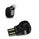 Tai nghe Bluetooth mini LESIRI X12 không dây có sạc từ tính USB, tai nghe thể thao di động cho iPhone