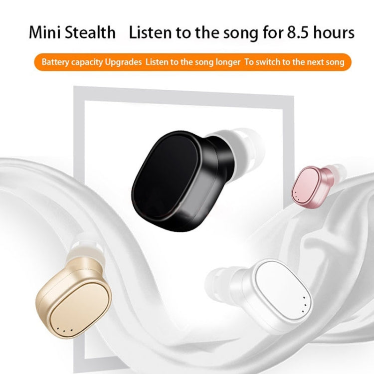 Tai nghe Bluetooth mini LESIRI X12 không dây có sạc từ tính USB, tai nghe thể thao di động cho iPhone
