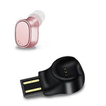 Tai nghe Bluetooth mini LESIRI X12 không dây có sạc từ tính USB, tai nghe thể thao di động cho iPhone