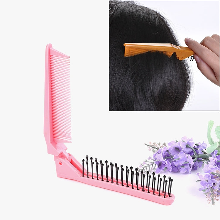 Lược gấp du lịch cầm tay chống tĩnh điện mát-xa