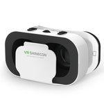 Kính VR thế hệ thứ 5 Shinecon kính thực tế ảo 3D nhẹ, hộp di động cho điện thoại 4.7-6.0 inch