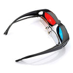 Kính 3D đỏ xanh khung Anaglyph kính nhìn 3D cho game, phim nổi, kính nhựa đỏ xanh