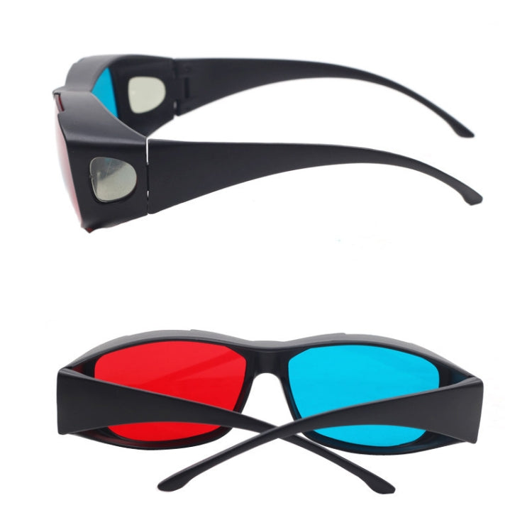 Kính 3D đỏ xanh khung Anaglyph kính nhìn 3D cho game, phim nổi, kính nhựa đỏ xanh