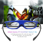Kính 3D DLP hoạt động đa năng pin 96-144Hz cho máy chiếu rạp hát tại nhà XGIMI Optoma Acer Viewsonic 3D TV