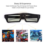 Kính 3D DLP-Link hoạt động cho máy chiếu BenQ Z4/H1/G1/P1 LG, NUTS, Acer, Optoma DLP-LINK
