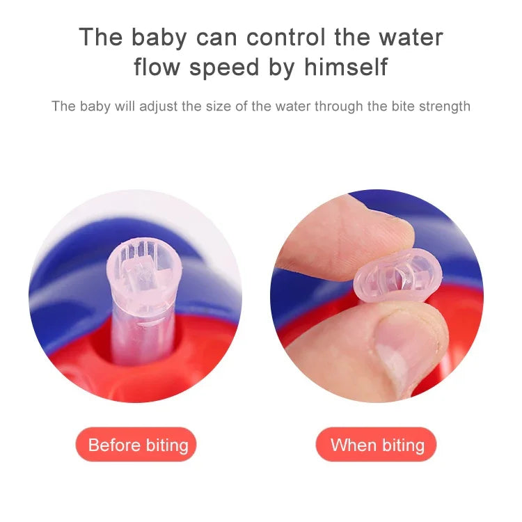 Bình nước cho bé có ống hút, cốc hoạt hình di động, bình thể thao, cốc cho bé uống nước