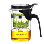 Bộ Ấm Trà Thủy Tinh Chịu Nhiệt KAMJOVE Sang Trọng, Ấm Trà Bong Bóng Văn Phòng, K-200 400ML, K-201 500ML, K-202 750ML, K-203 600ML, K-204 600ML, K-205 900ML