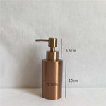 Bình đựng xà phòng tay bằng thép không gỉ để bàn, dung tích 250ml, 550ml