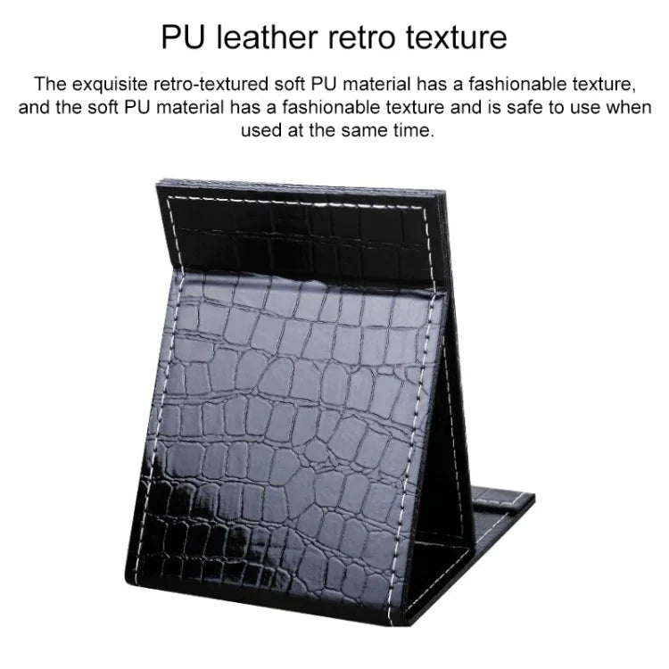 Gương Trang Điểm Đứng Da Hình Vuông Họa Tiết Cá Sấu Gương Trang Điểm Di Động Màu Đen L 18x25.5x1.6CM, Đen M 15x20.5x1.6CM, Đen S 12x17.5x1.6CM, Nâu L 18x25.5x1.6CM, Nâu M 15x20.5x1.6CM, Nâu S 12x17.5x1.6CM, Đỏ L 18x25.5x1.6CM, Đỏ M 15x20.5x1....