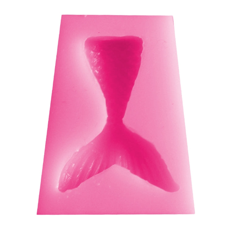 10 cái khuôn silicone đuôi cá nàng tiên cá làm bánh fondant, khuôn trang trí bánh socola hình đuôi cá