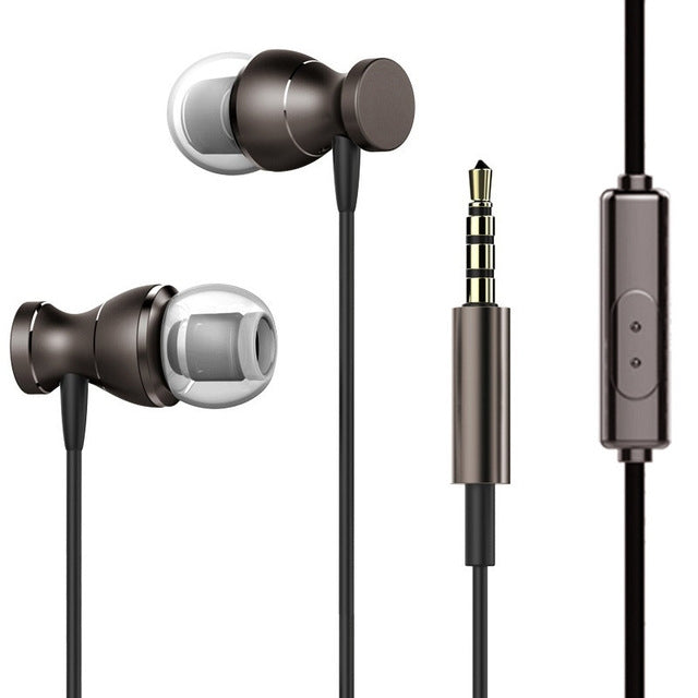 Tai nghe thể thao jack 3.5mm chống mồ hôi âm thanh nổi bass mạnh có mic cho iPhone Samsung