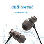 Tai nghe thể thao jack 3.5mm chống mồ hôi âm thanh nổi bass mạnh có mic cho iPhone Samsung