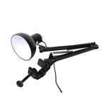 Đèn bàn kẹp gắn tay đòn xoay linh hoạt cho văn phòng, studio, bàn làm việc tại nhà