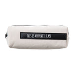 Creative School Pencil Case Simple Solid Color Large Pen Bag, Pen Bag