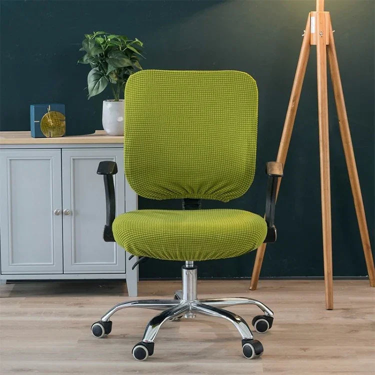 Áo bọc ghế văn phòng co giãn đa năng, Áo bọc lưng + Áo bọc đệm