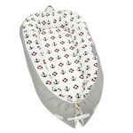 Giường cho bé sơ sinh 80*50cm giường sinh học chăm sóc giấc ngủ cho bé, giường cũi, giường du lịch có đệm chắn bảo vệ