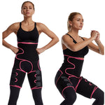 Đai hông tập thể hình 3 trong 1, đai eo một mảnh điều chỉnh, S/M, L/XL