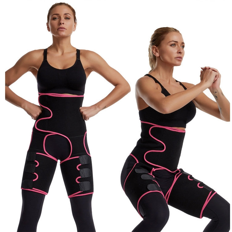 Đai hông tập thể hình 3 trong 1, đai eo một mảnh điều chỉnh, S/M, L/XL