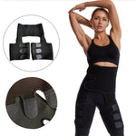 Đai hông tập thể hình 3 trong 1, đai eo một mảnh điều chỉnh, S/M, L/XL
