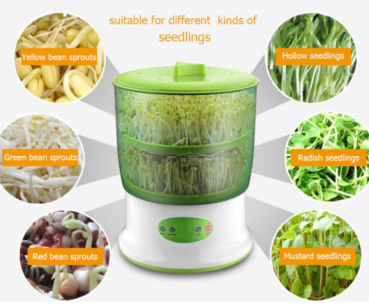 Máy làm giá đỗ thông minh, gia đình nâng cấp dung tích lớn, máy tự động trồng giá đỗ hạt xanh, máy làm giá đỗ thông minh