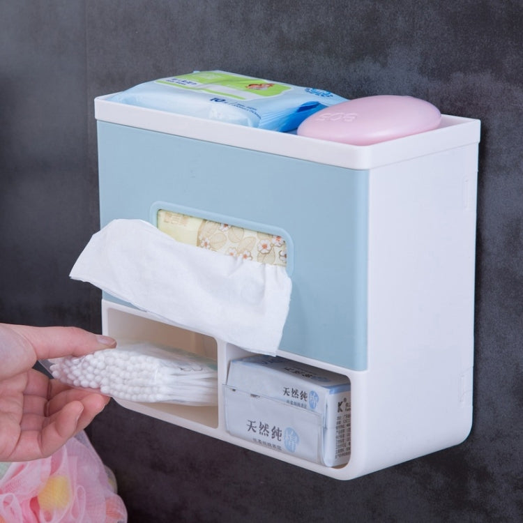 Khay đựng khăn giấy nhà tắm không cần đục lỗ