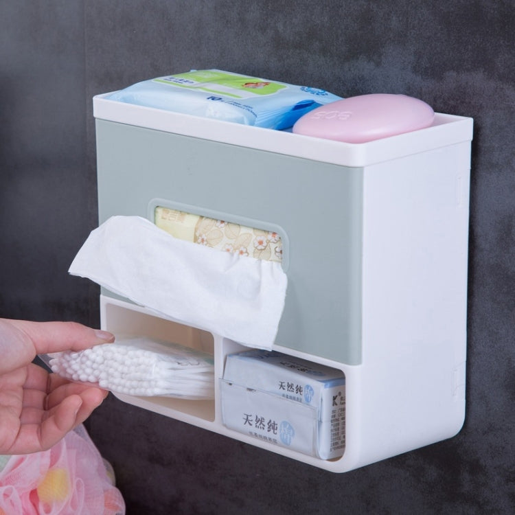 Khay đựng khăn giấy nhà tắm không cần đục lỗ