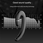 Tai nghe Bluetooth ET không dây đeo tai chống nước giảm tiếng ồn có mic cho Android iPhone