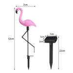 Đèn sân cỏ hồng hạc năng lượng mặt trời chống nước 3 trong 1, đèn LED lối đi vườn cảnh quan, đèn ngủ