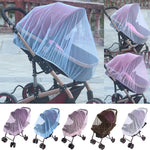 3 chiếc lưới chống muỗi cho xe đẩy em bé dài 150cm, Lưới bảo vệ an toàn cho trẻ sơ sinh, Phụ kiện xe đẩy chống muỗi