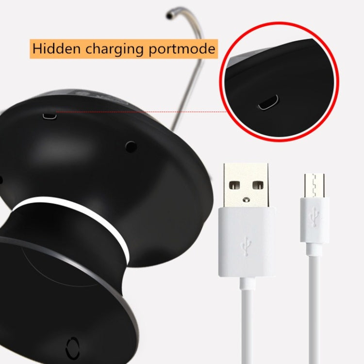 Khay bơm nước, bơm nước USB sạc lại không dây, xô nước khoáng điện tự động, màu đen