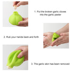 10 dụng cụ gọt tỏi silicone sáng tạo, dụng cụ gọt tỏi