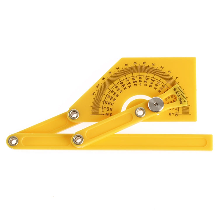 Thước đo góc mẫu, Dụng cụ đo cánh tay thước 180 độ cho mộc, Thước 180 độ