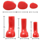 Bộ 4 Chiếc Giày Đi Mưa Cho Thú Cưng Chống Thấm Nước Chống Trượt, S, M, L