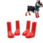Bộ 4 Chiếc Giày Đi Mưa Cho Thú Cưng Chống Thấm Nước Chống Trượt, S, M, L
