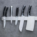 Giá đựng dao bằng thép không gỉ, giá đựng dao hút nam châm nhà bếp, gỗ đỏ 30cm, keo dán không cần đinh 30cm, gỗ đỏ 40cm, keo dán không cần đinh 40cm, gỗ đỏ 50cm, keo dán không cần đinh 50cm