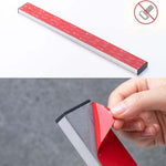 Giá đựng dao bằng thép không gỉ, giá đựng dao hút nam châm nhà bếp, gỗ đỏ 30cm, keo dán không cần đinh 30cm, gỗ đỏ 40cm, keo dán không cần đinh 40cm, gỗ đỏ 50cm, keo dán không cần đinh 50cm