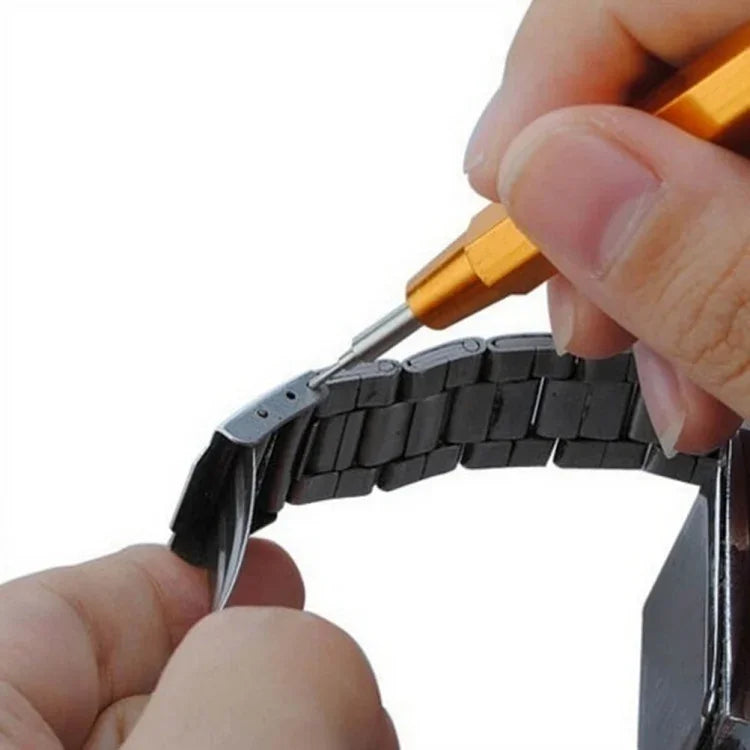 2 dụng cụ sửa đồng hồ tháo lắp dây đeo, dụng cụ tháo chốt liên kết dây đeo, giao kiểu ngẫu nhiên, dụng cụ sửa đồng hồ dài 12,5cm
